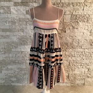 Devotion Twins Square-Neck Mini Dress